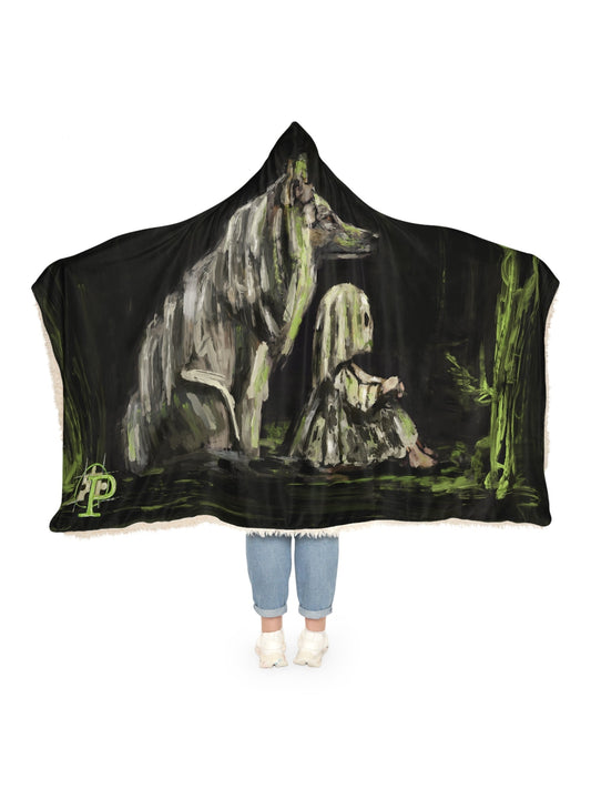 Hooded Snuggle Blanket - My Protector - Premium Blanket from Printify - Just $80! Shop now at Paintedd