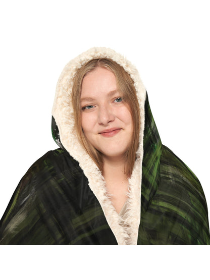 Hooded Snuggle Blanket - Inside out Girl - Premium Blanket from Printify - Just $70! Shop now at Paintedd