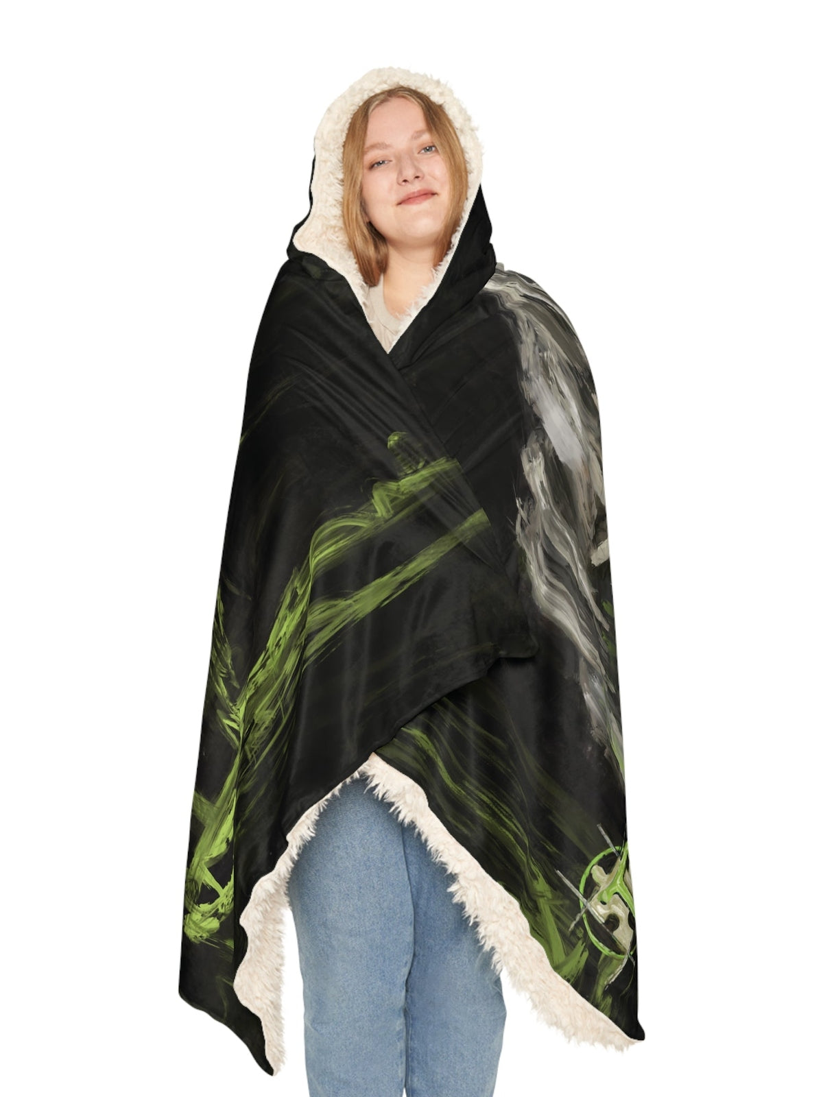 Hooded Snuggle Blanket - My Protector - Premium Blanket from Printify - Just $80! Shop now at Paintedd