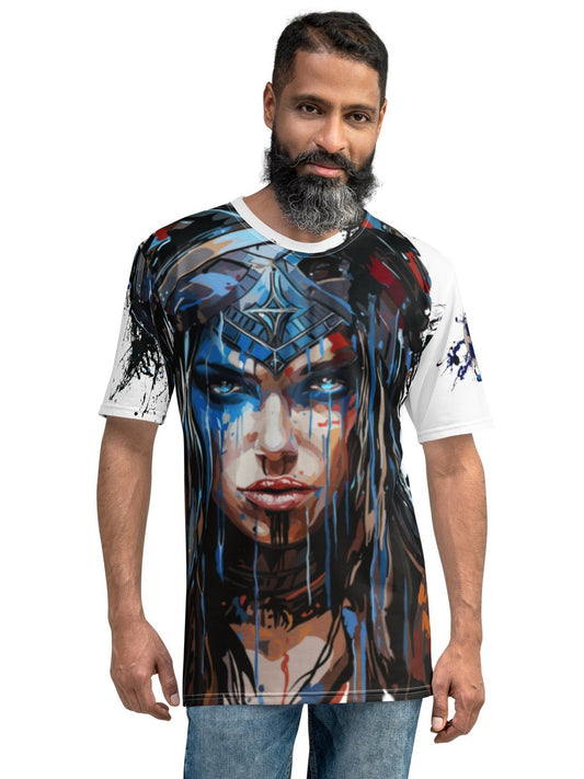 Men's t-shirt - Warrior - Premium Shirt from Paintedd - Just $50! Shop now at Paintedd