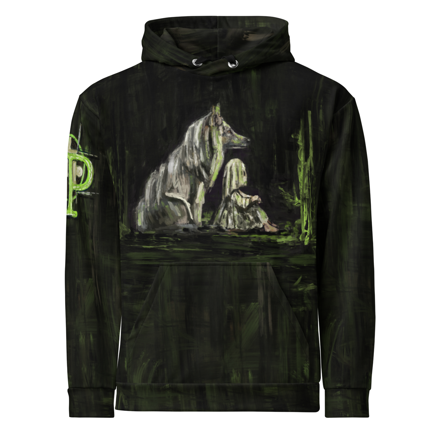 Unisex Hoodie - Inside Out Girl - Premium Hoodie from Paintedd - Just $85! Shop now at Paintedd