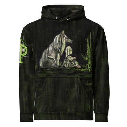 Unisex Hoodie - Inside Out Girl - Premium Hoodie from Paintedd - Just $85! Shop now at Paintedd