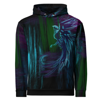 Unisex Hoodie - Phoenix - Premium Hoodie from Paintedd - Just $85! Shop now at Paintedd