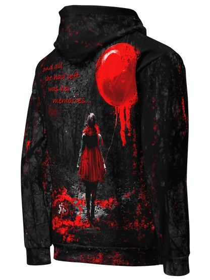 Unisex Hoodie - Balloon Girl Memories - Premium Hoodie from Paintedd - Just $85! Shop now at Paintedd