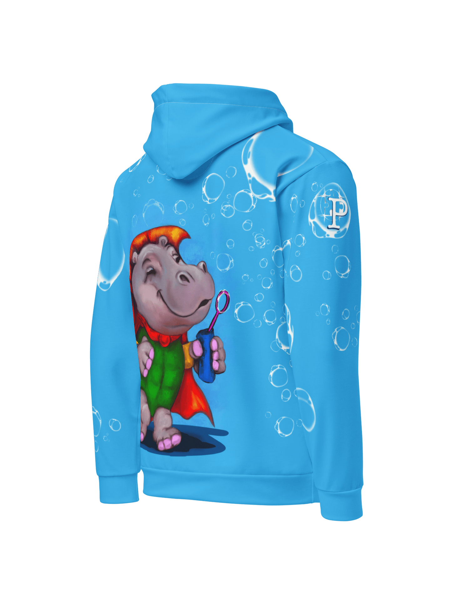 Unisex Hoodie - Dr. H Blue - Premium Hoodie from Paintedd - Just $85! Shop now at Paintedd