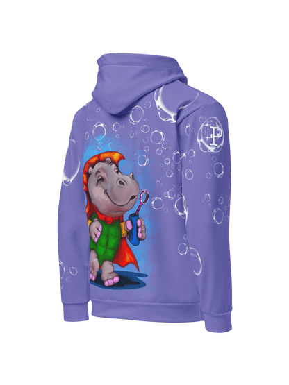 Unisex Hoodie - Dr. H Purple - Premium Hoodie from Paintedd - Just $95! Shop now at Paintedd