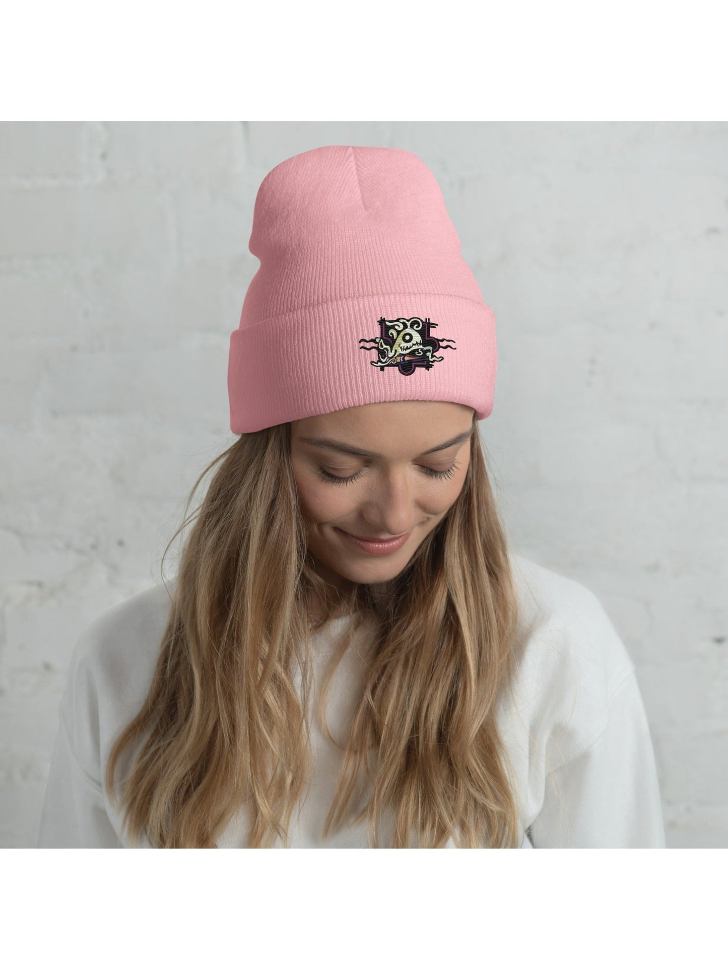 Cuffed Beanie - Little book monster - Premium Clothing from Paintedd - Just $35! Shop now at Paintedd