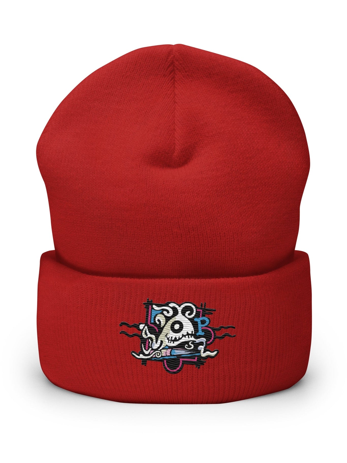 Cuffed Beanie - Little book monster - Premium Clothing from Paintedd - Just $35! Shop now at Paintedd