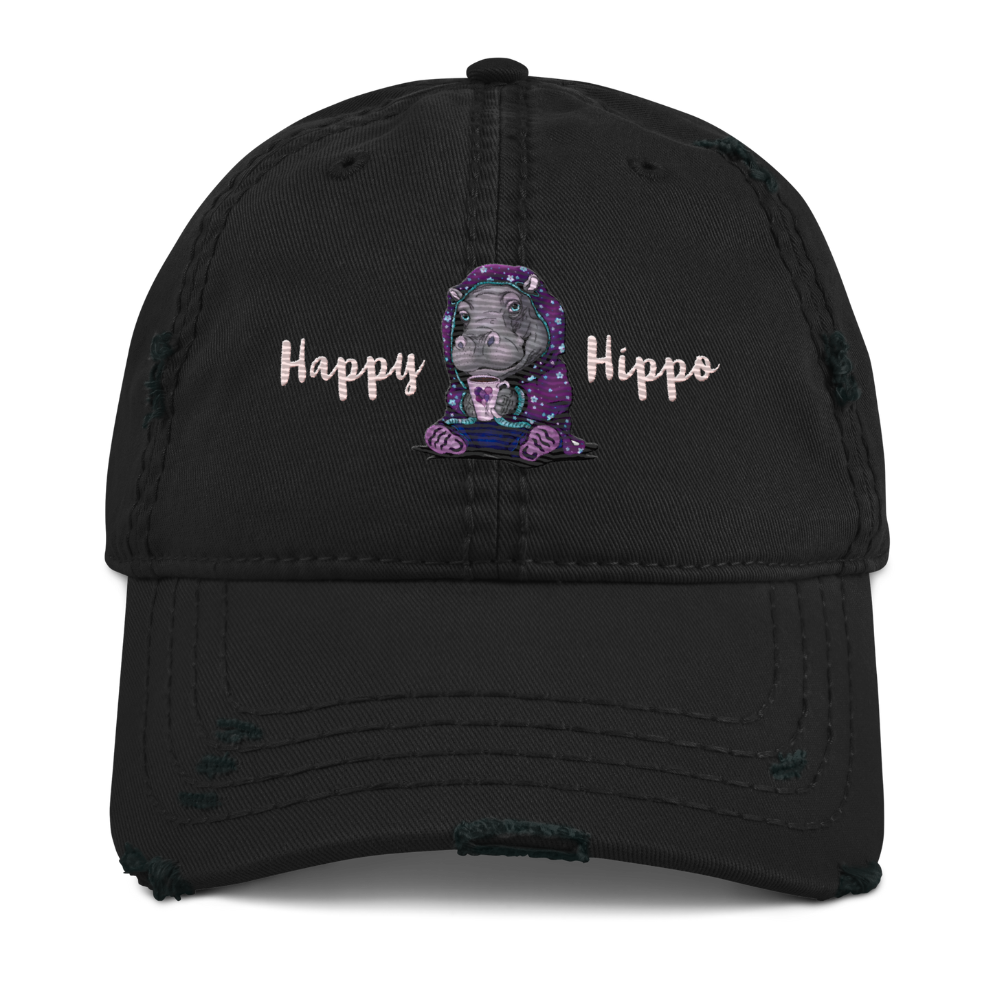 Hat - Happy Hippo - Premium Clothing from Paintedd - Just $40! Shop now at Paintedd