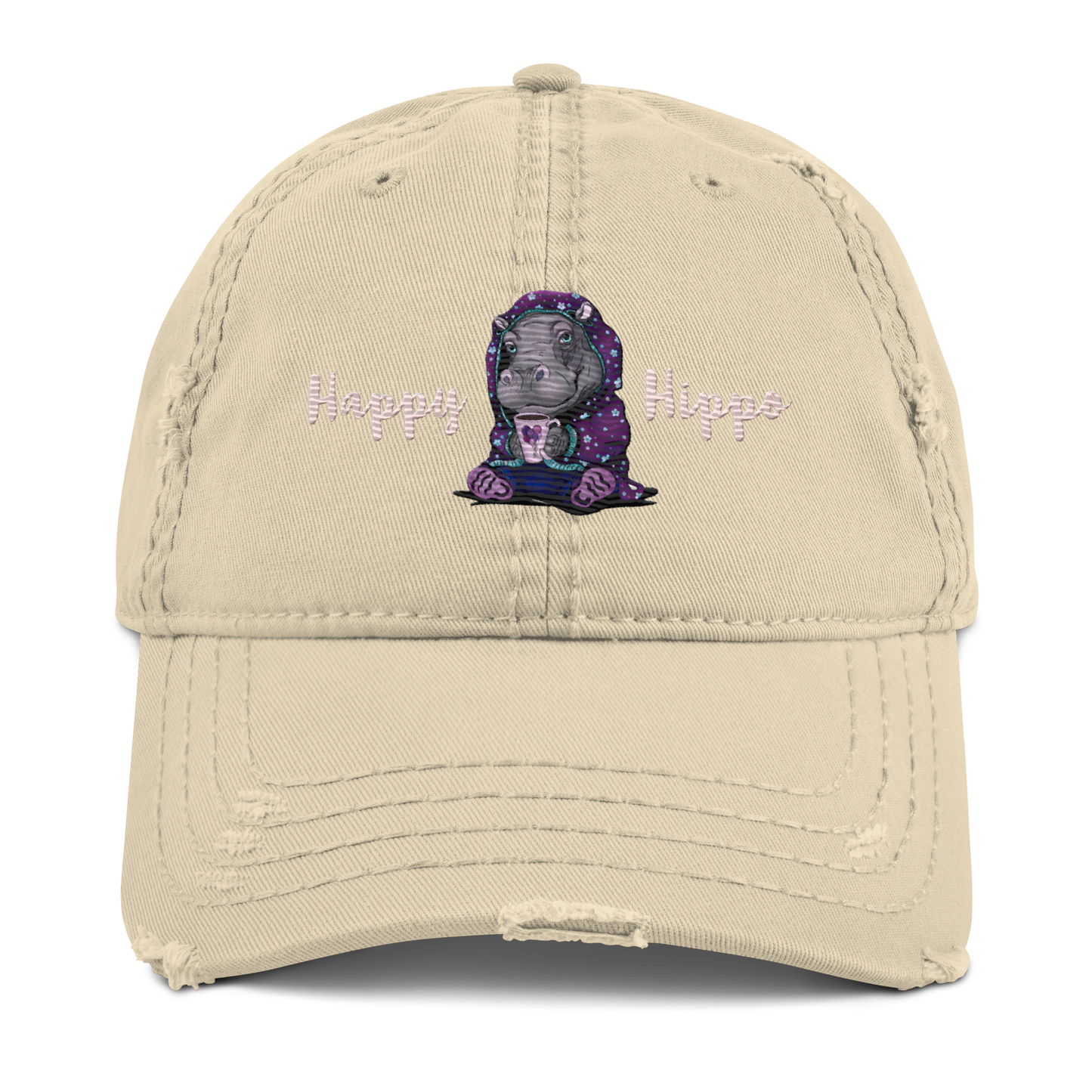 Hat - Happy Hippo - Premium Clothing from Paintedd - Just $45! Shop now at Paintedd