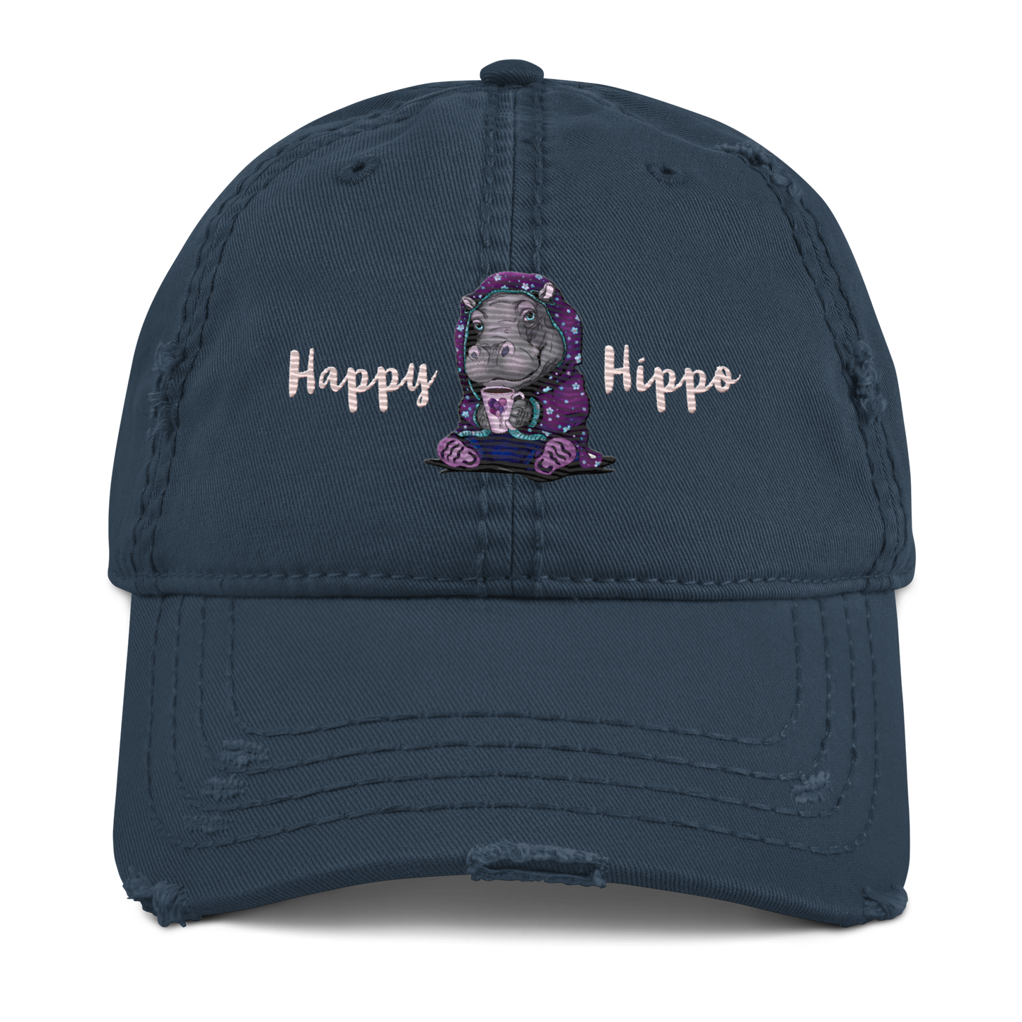 Hat - Happy Hippo - Premium Clothing from Paintedd - Just $40! Shop now at Paintedd