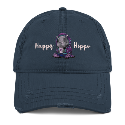 Hat - Happy Hippo - Premium Clothing from Paintedd - Just $40! Shop now at Paintedd