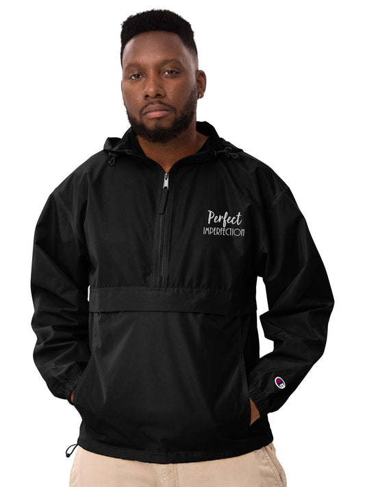 Champion Jacket - Perfect Imperfection - Premium Hoodie from Paintedd - Just $85! Shop now at Paintedd