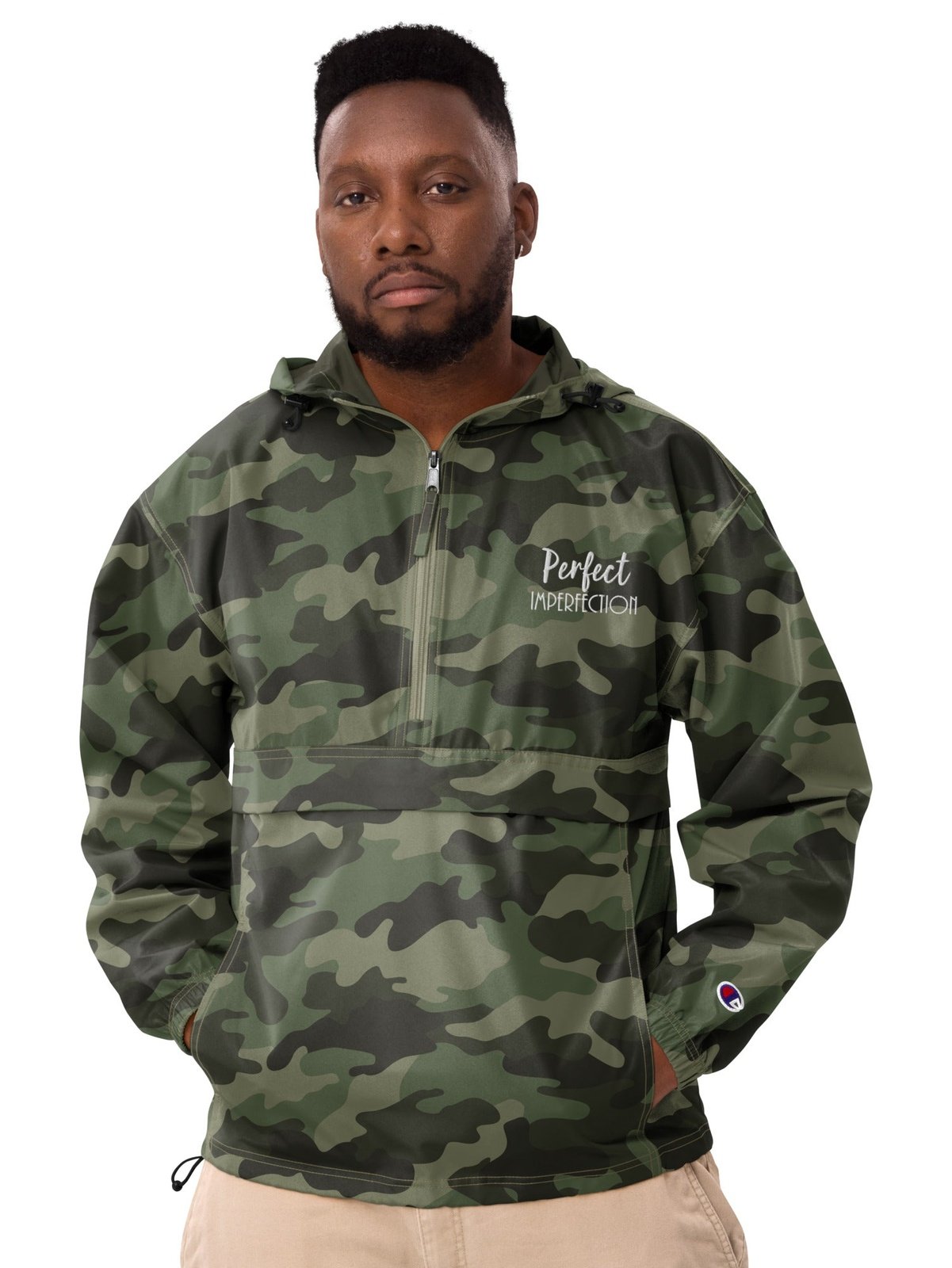 Champion Jacket - Perfect Imperfection - Premium Hoodie from Paintedd - Just $85! Shop now at Paintedd