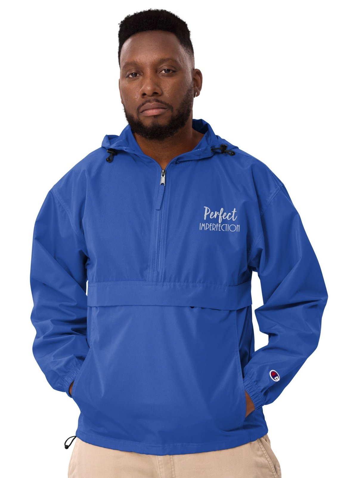 Champion Jacket - Perfect Imperfection - Premium Hoodie from Paintedd - Just $85! Shop now at Paintedd