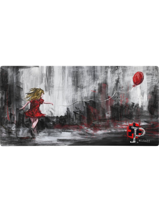 Gaming mouse pad - Balloon Girl - Premium Mouse pad from Paintedd - Just $45! Shop now at Paintedd