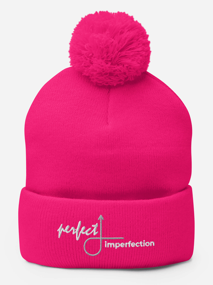 Pom-Pom Beanie - Perfection - Premium  from Paintedd - Just $30! Shop now at Paintedd