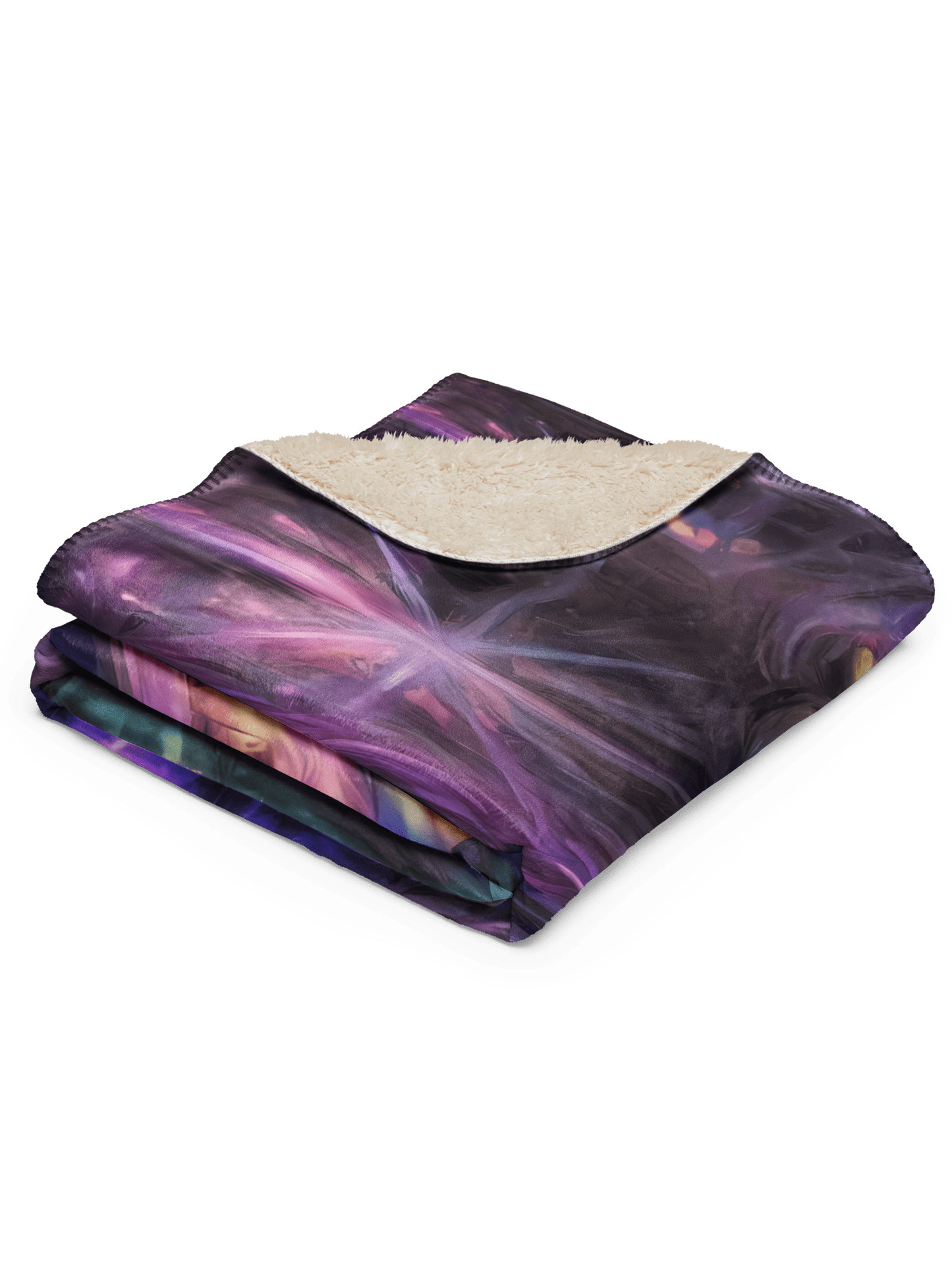 Sherpa blanket - Yesterday - Premium Blanket from Paintedd - Just $85! Shop now at Paintedd