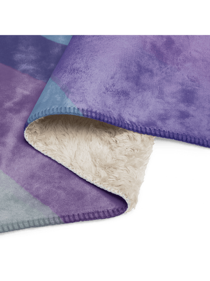 Sherpa blanket - Hippo Snuggles - Premium Blanket from Paintedd - Just $85! Shop now at Paintedd