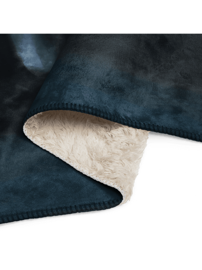 Sherpa blanket - The Healer - Premium Blanket from Paintedd - Just $85! Shop now at Paintedd