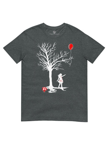 Unisex T-Shirt - Catch the balloon - Premium Shirt from Paintedd - Just $45! Shop now at Paintedd