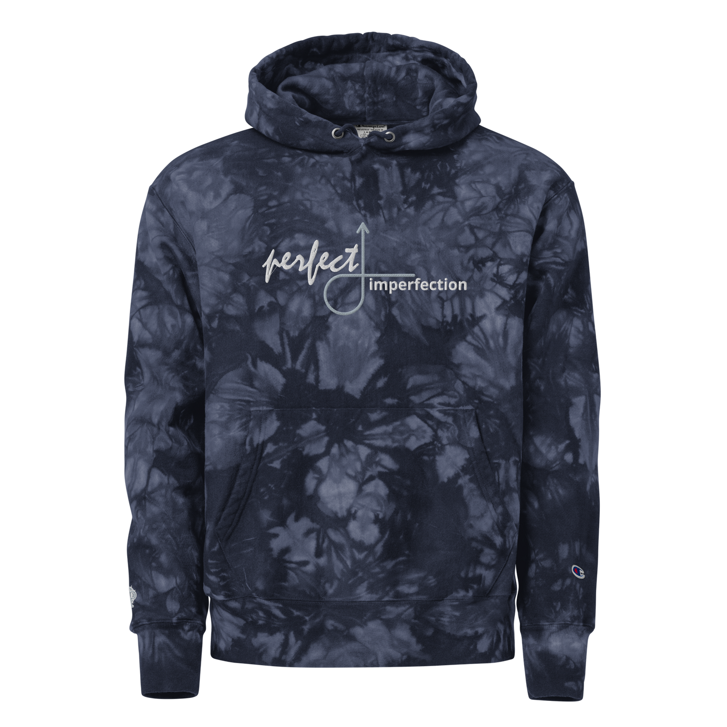 Unisex Champion hoodie - Perfect Imperfection - Premium Hoodie from Paintedd - Just $100! Shop now at Paintedd