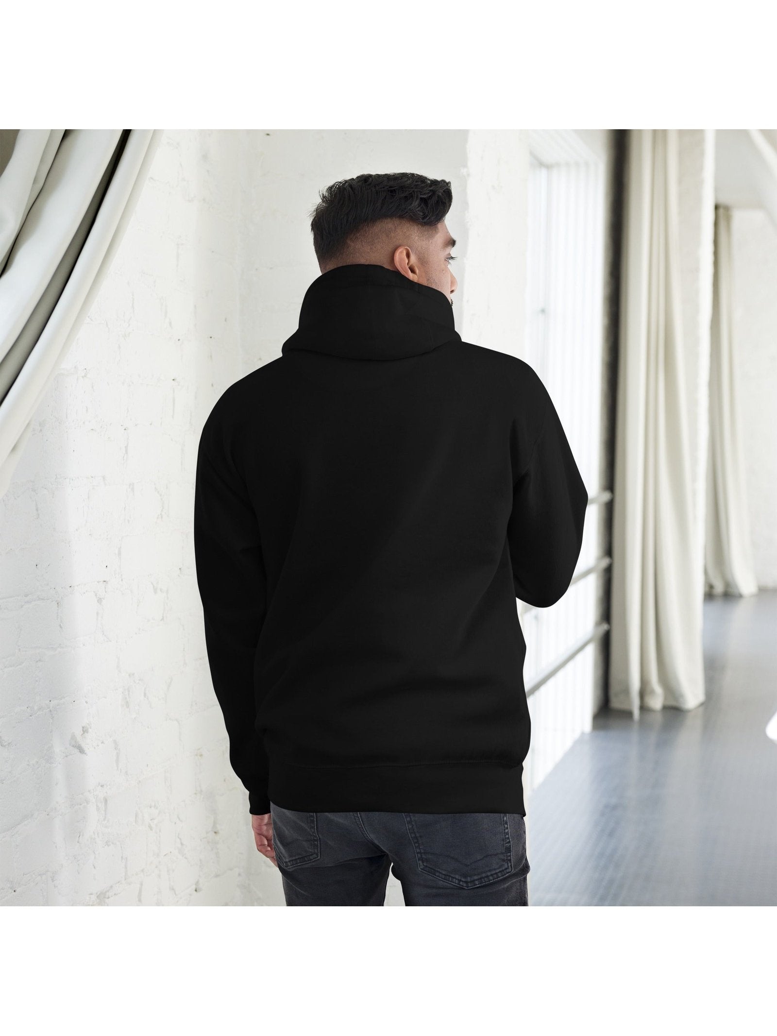 Unisex Hoodie - It is mirrored - Premium Hoodie from Paintedd - Just $75! Shop now at Paintedd