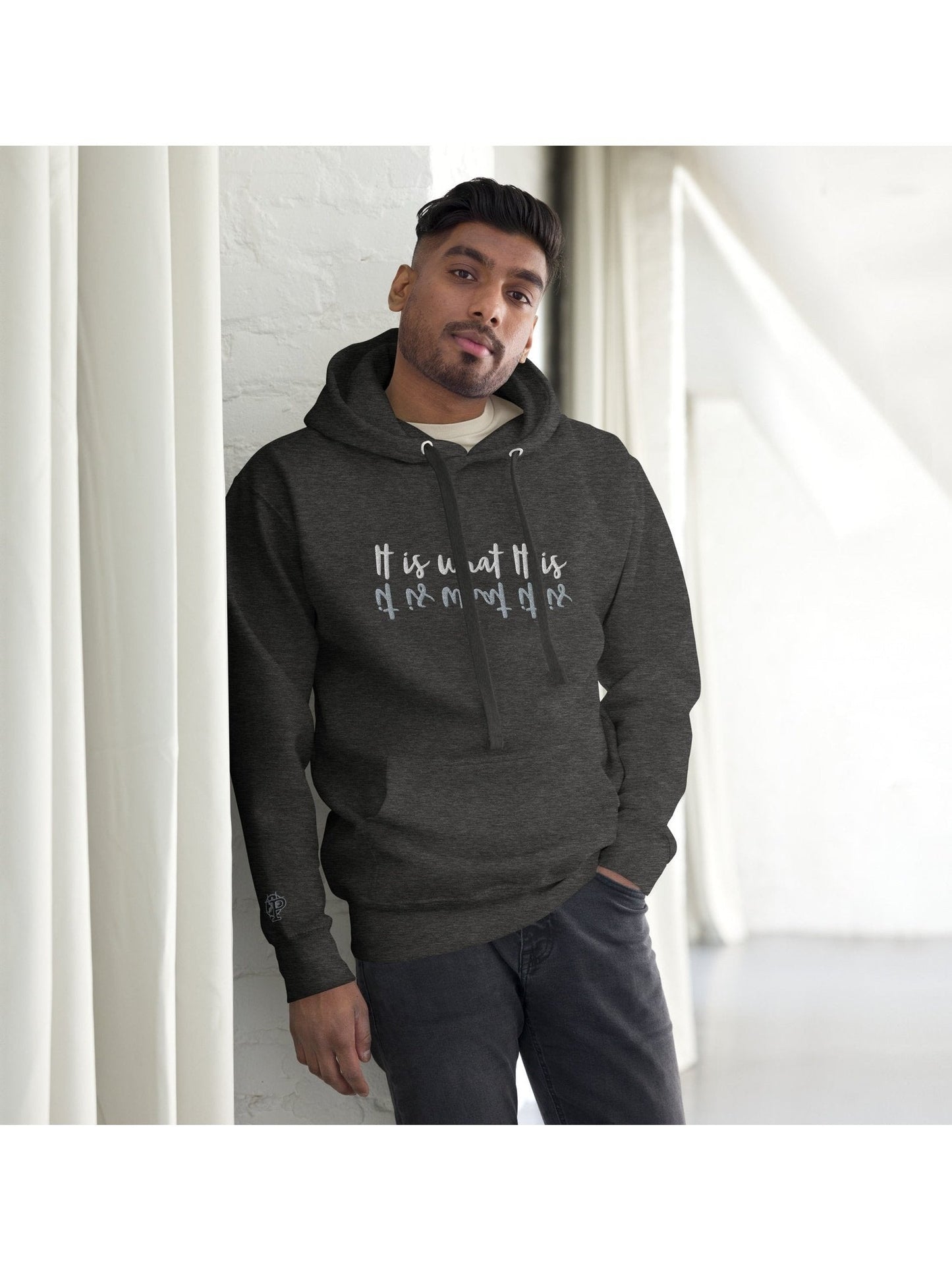 Unisex Hoodie - It is mirrored - Premium Clothing from Paintedd - Just $75! Shop now at Paintedd