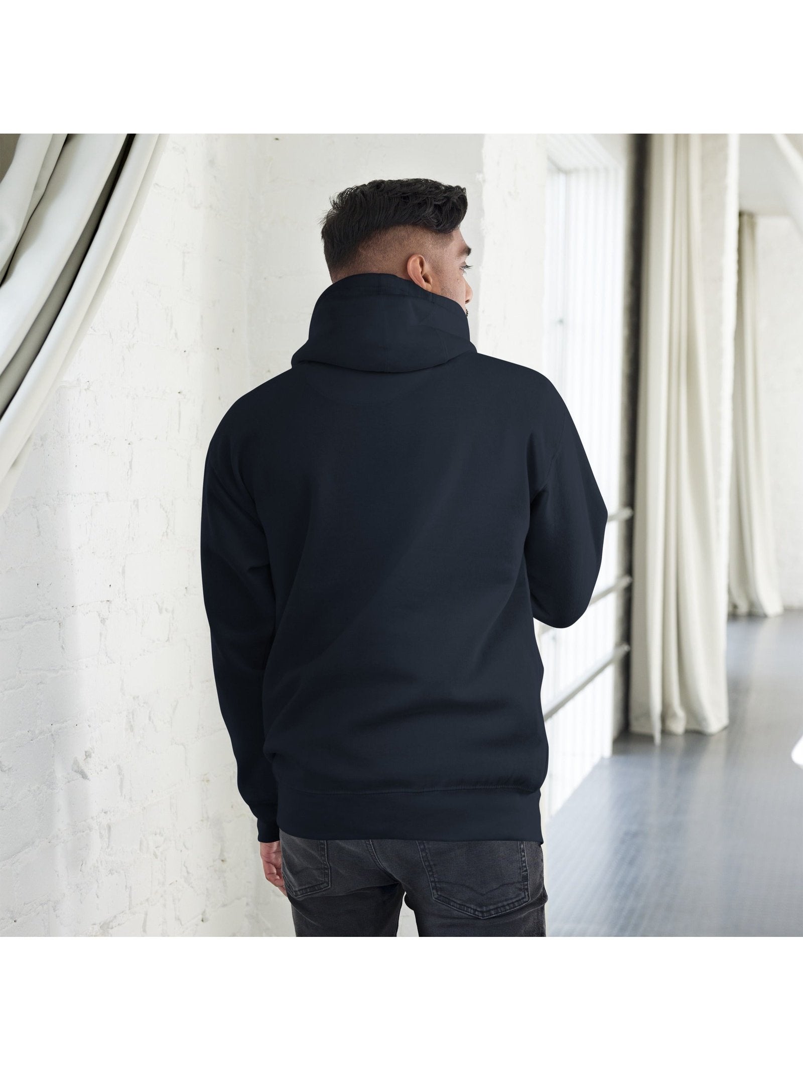 Unisex Hoodie - It is mirrored - Premium Clothing from Paintedd - Just $75! Shop now at Paintedd