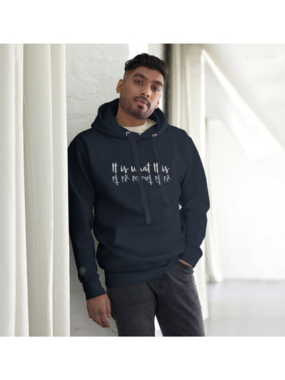 Unisex Hoodie - It is mirrored - Premium Hoodie from Paintedd - Just $75! Shop now at Paintedd