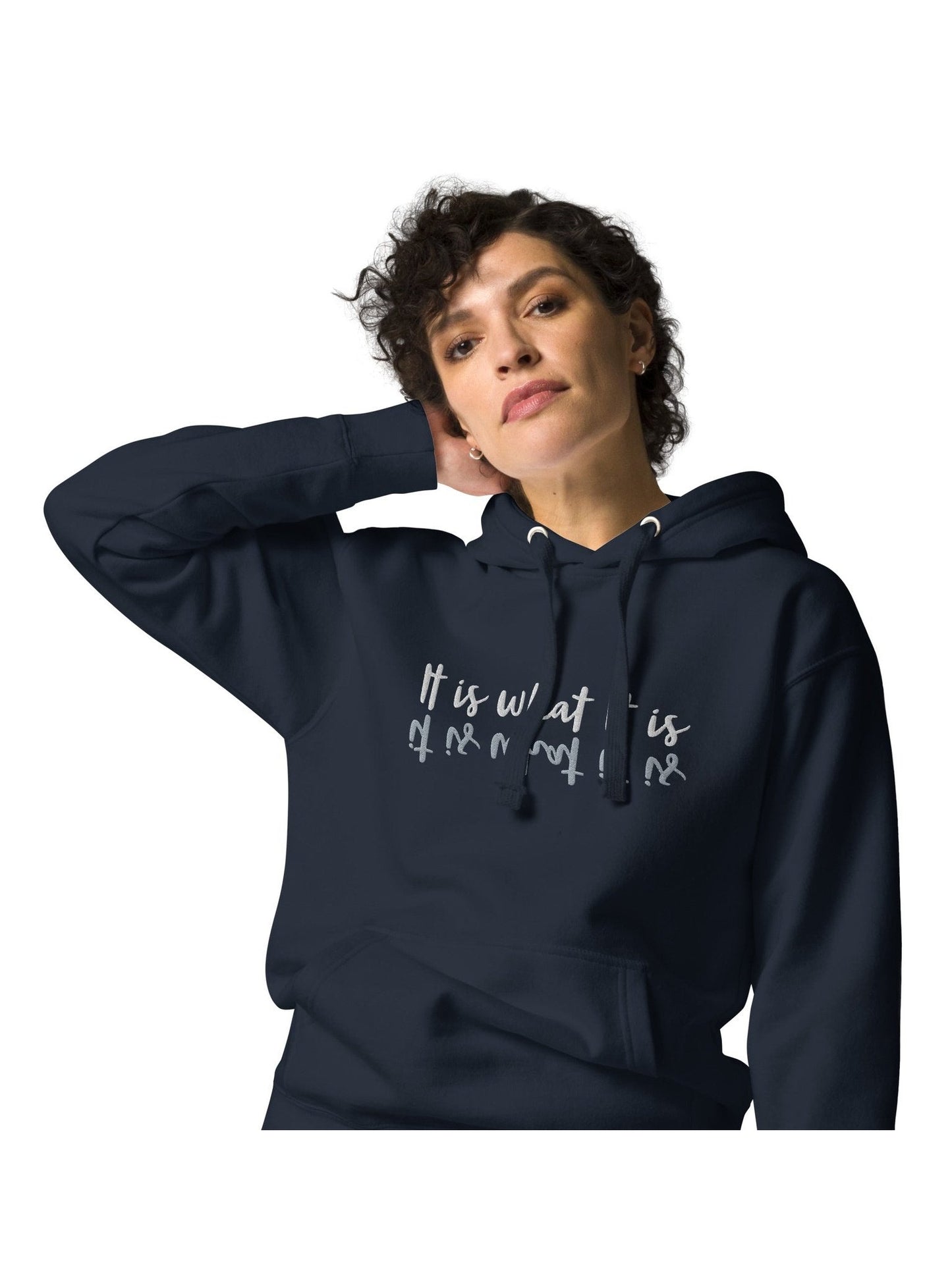 Unisex Hoodie - It is mirrored - Premium Clothing from Paintedd - Just $75! Shop now at Paintedd