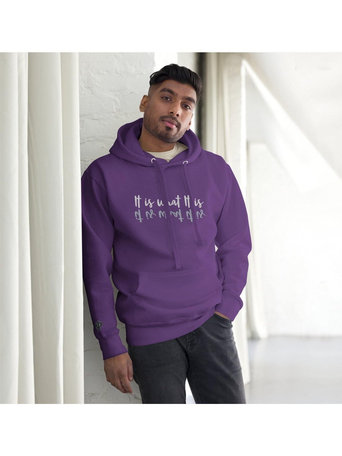 Unisex Hoodie - It is mirrored - Premium Hoodie from Paintedd - Just $75! Shop now at Paintedd