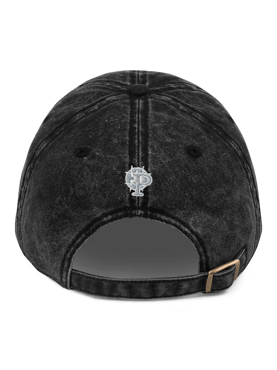 Vintage Cotton Twill Cap - Perfect Imperfection - Premium Hat from Paintedd - Just $50! Shop now at Paintedd