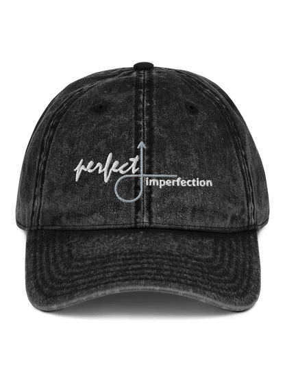 Vintage Cotton Twill Cap - Perfect Imperfection - Premium Hat from Paintedd - Just $50! Shop now at Paintedd