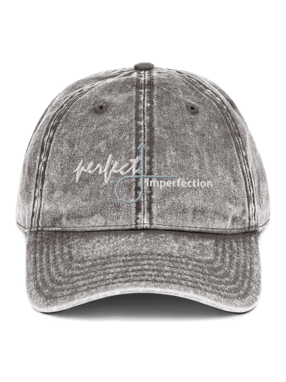 Vintage Cotton Twill Cap - Perfect Imperfection - Premium Hat from Paintedd - Just $50! Shop now at Paintedd