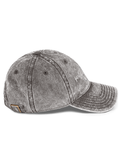 Vintage Cotton Twill Cap - Perfect Imperfection - Premium Hat from Paintedd - Just $50! Shop now at Paintedd