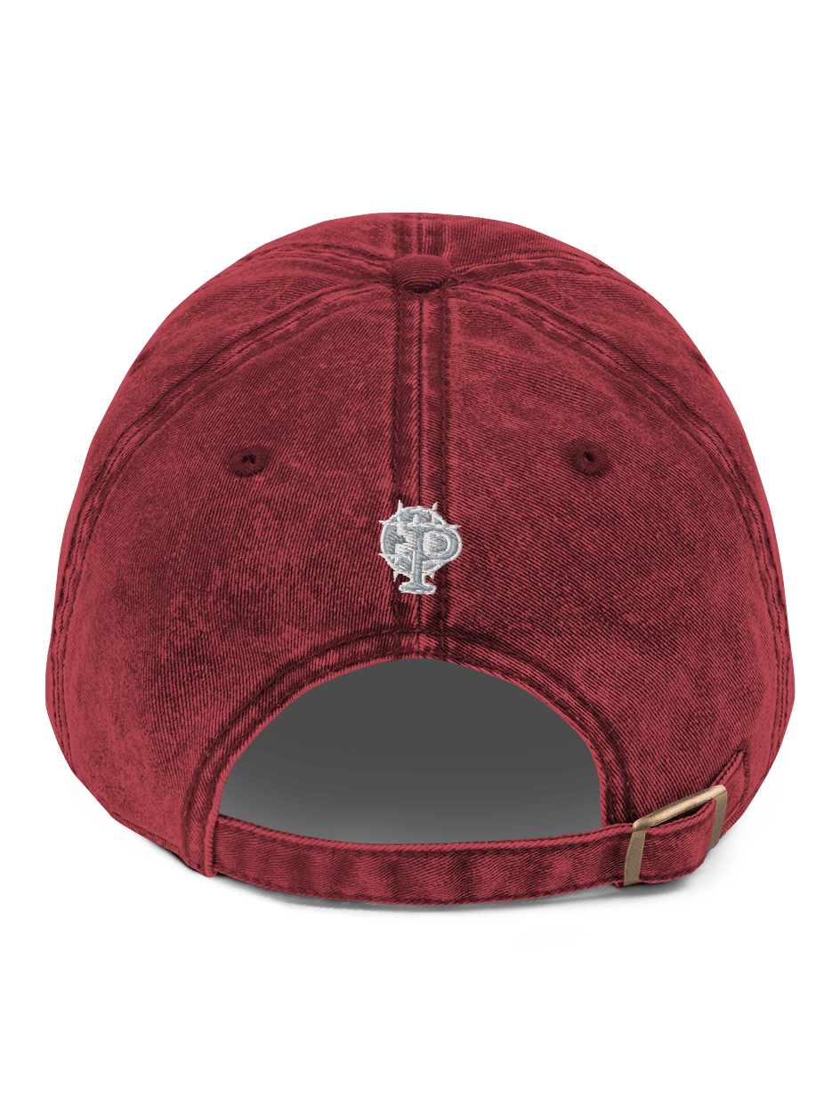 Vintage Cotton Twill Cap - Perfect Imperfection - Premium Hat from Paintedd - Just $50! Shop now at Paintedd