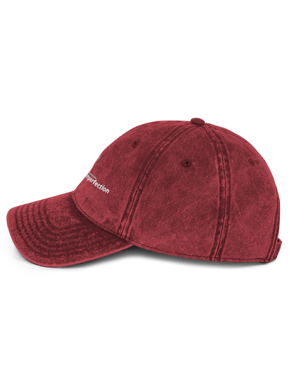 Vintage Cotton Twill Cap - Perfect Imperfection - Premium Hat from Paintedd - Just $50! Shop now at Paintedd