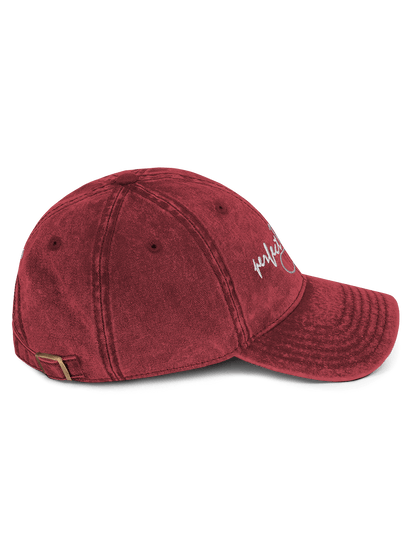 Vintage Cotton Twill Cap - Perfect Imperfection - Premium Hat from Paintedd - Just $50! Shop now at Paintedd