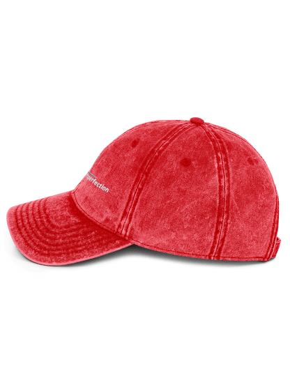 Vintage Cotton Twill Cap - Perfect Imperfection - Premium Hat from Paintedd - Just $50! Shop now at Paintedd