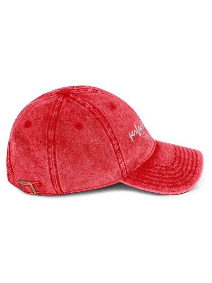 Vintage Cotton Twill Cap - Perfect Imperfection - Premium Hat from Paintedd - Just $50! Shop now at Paintedd