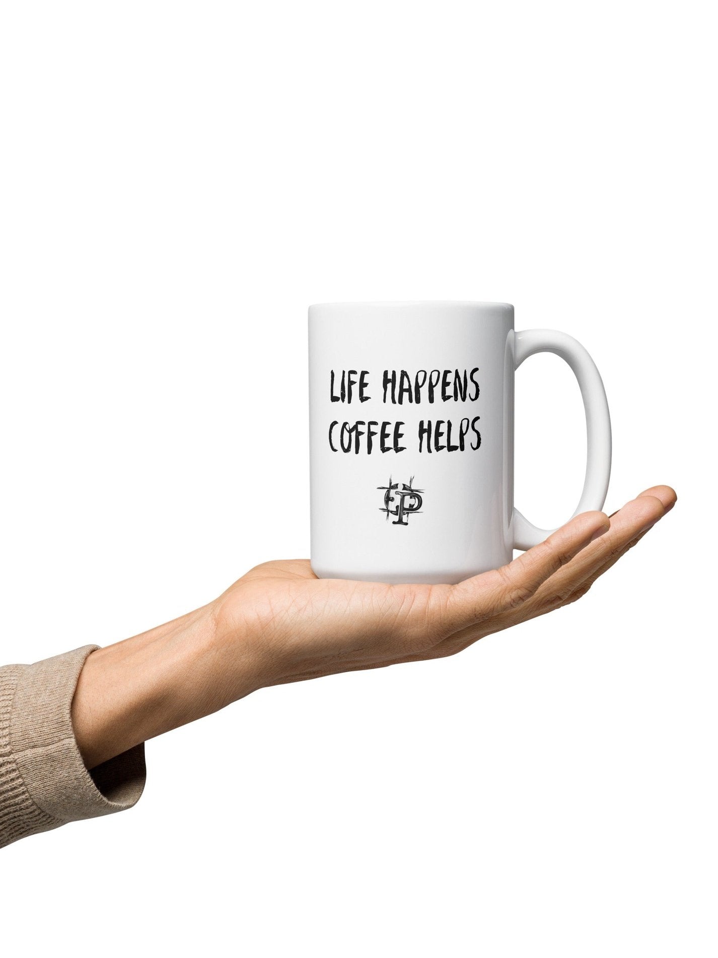 Mug - Life Happens - Premium Mug from Paintedd - Just $32! Shop now at Paintedd